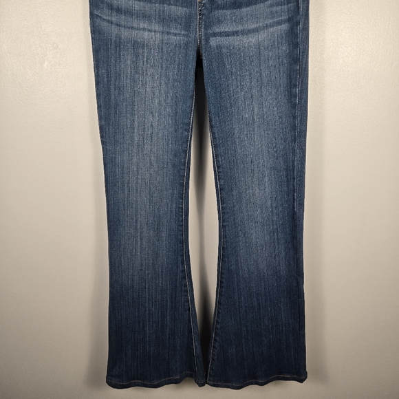 Judy Blue Flare Leg Pull On Elastic Waist Denim Stretch Jeans Size 5/27 - Picture 4 of 12